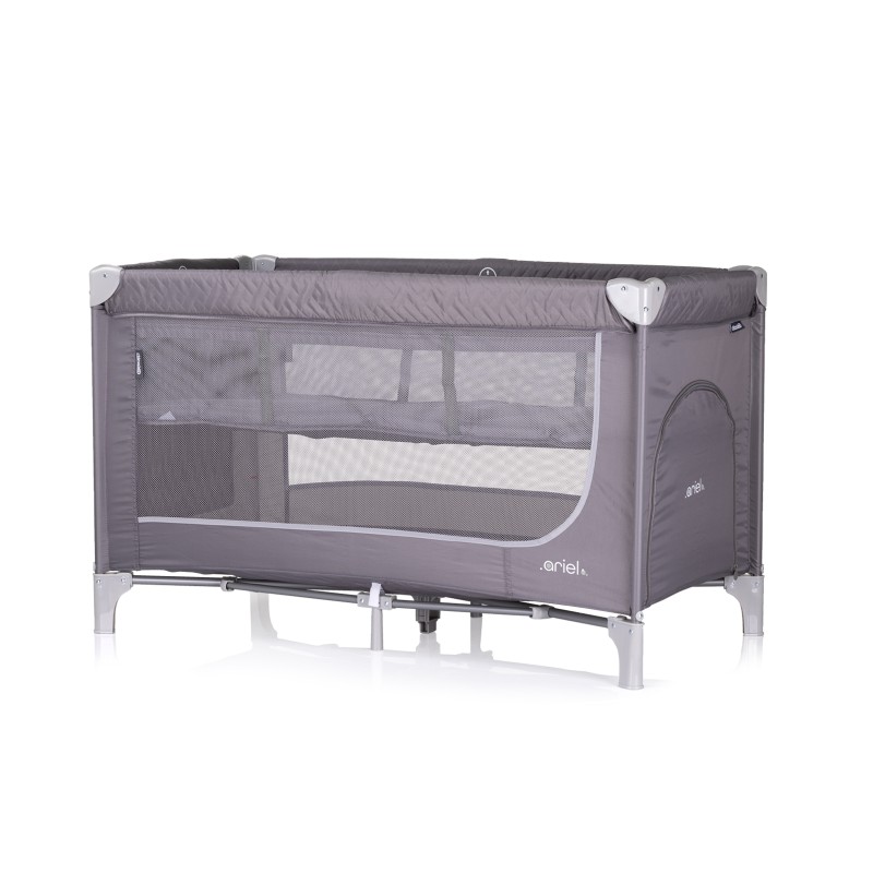 Foldable travel cot Ariel cloud