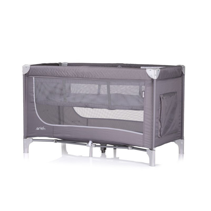 Foldable travel cot Ariel cloud