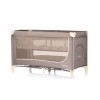 Foldable travel cot Ariel tiramisu