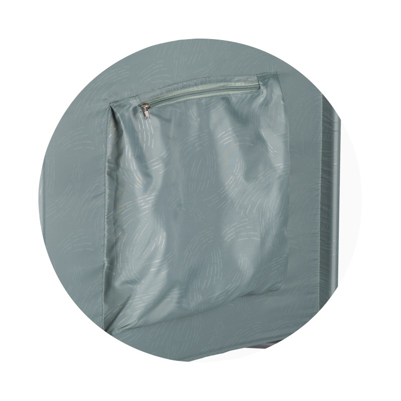 Foldable travel cot with changing pad Luna basil