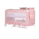 Foldable travel cot with mosquito net Palace Cat pink