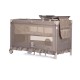 Foldable travel cot with mosquito net Palace Bear beige Foldable travel cot with mosquito net Palace Bear beige