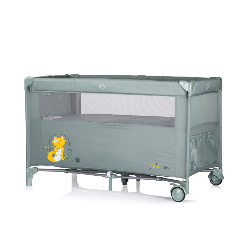 Παρκοκρέβατο με Πτυσσόμενη Πλευρά - Relax basil