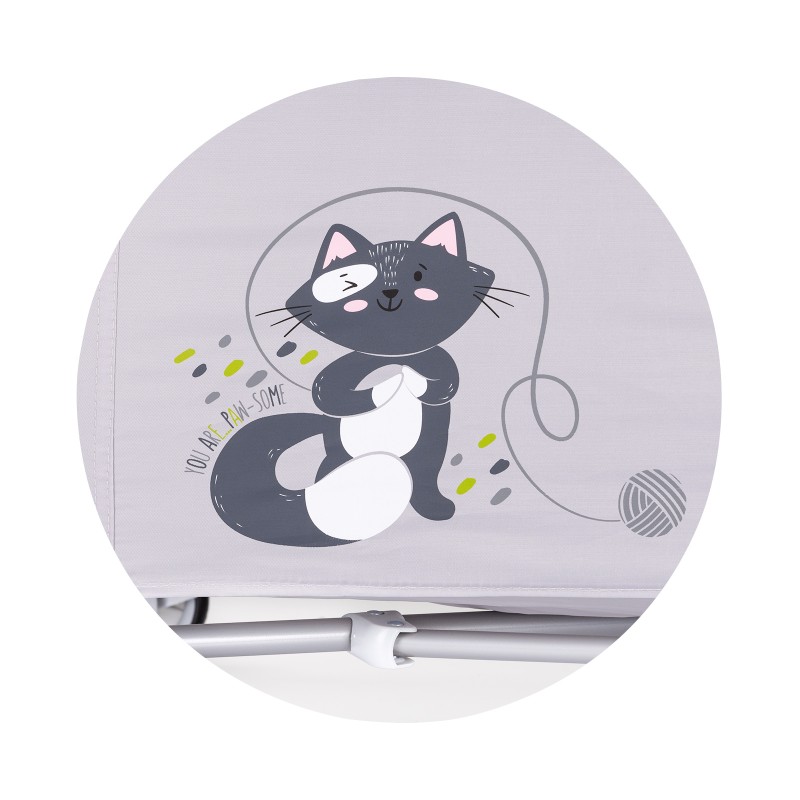 Παρκοκρέβατο με Πτυσσόμενη Πλευρά - Relax cloud