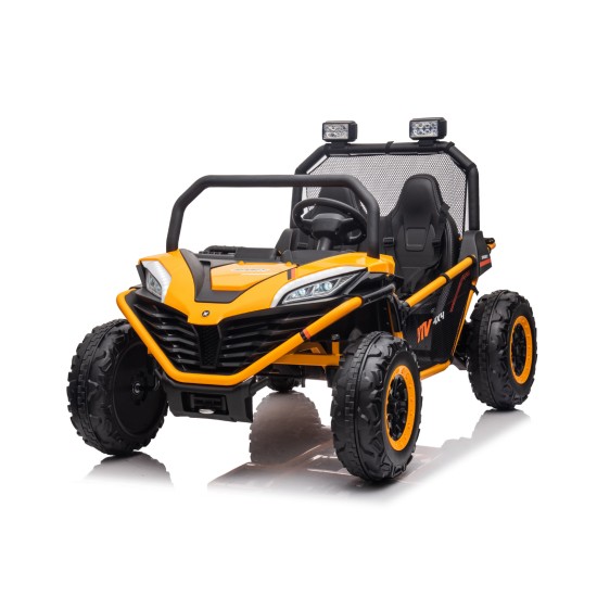 Battery operated buggy for 2 kids EXPLORER yellow