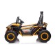 Battery operated buggy for 2 kids EXPLORER yellow