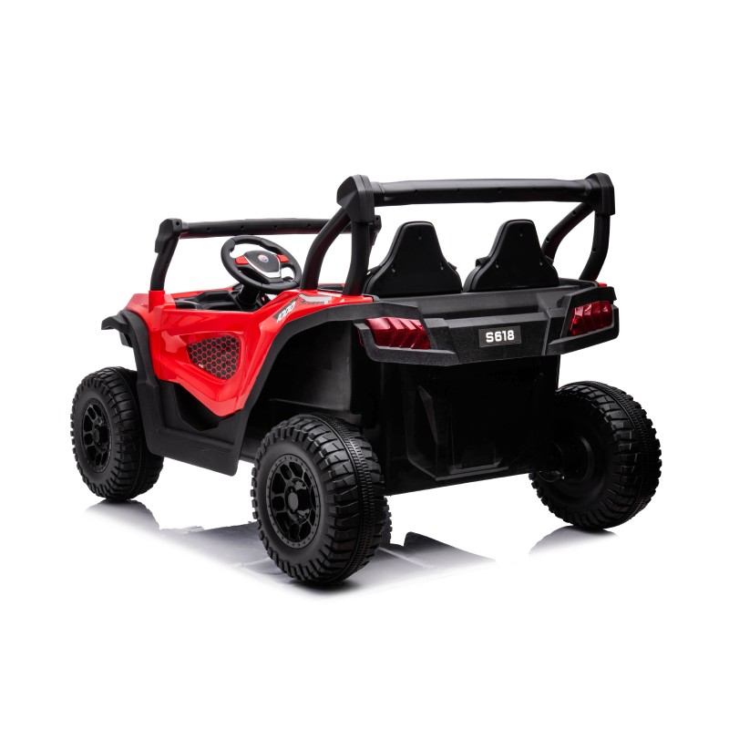 Ηλεκτροκίνητο Παιδικό Αυτοκίνητο - buggy για 2 Παιδιά - MAGNUM red