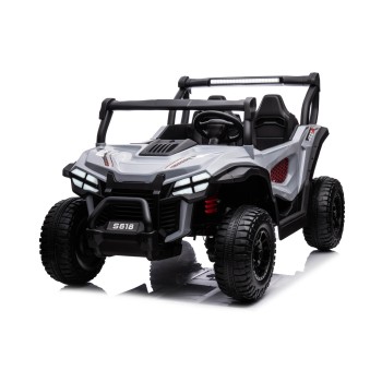 Battery operated buggy for 2 kids MAGNUM grey