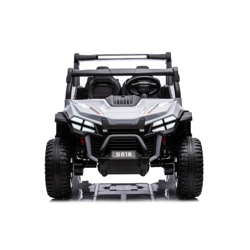Battery operated buggy for 2 kids MAGNUM grey