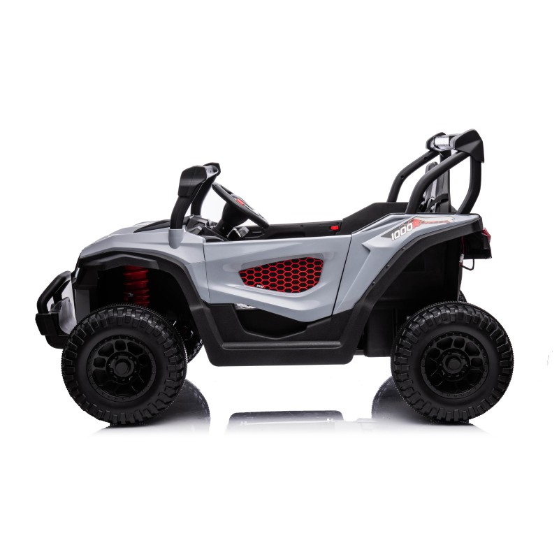 Battery operated buggy for 2 kids MAGNUM grey