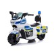 Electric motorcycle Police white Electric motorcycle Police white