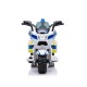 Electric motorcycle Police white Electric motorcycle Police white