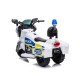 Electric motorcycle Police white Electric motorcycle Police white