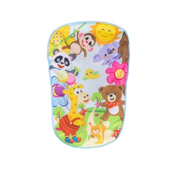 Γυμναστήριο Μωρού - Χαλάκι Δραστηριοτήτων με Πιάνο -  "Zoo party" blue