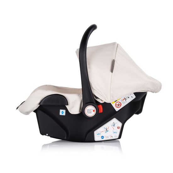 Car seat w/adaptors 40-87 cm AURA biscotta Car seat w/adaptors 40-87 cm AURA biscotta