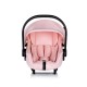 Car seat w/adaptors 40-87 cm AURA pink marshmallow Car seat w/adaptors 40-87 cm AURA pink marshmallow