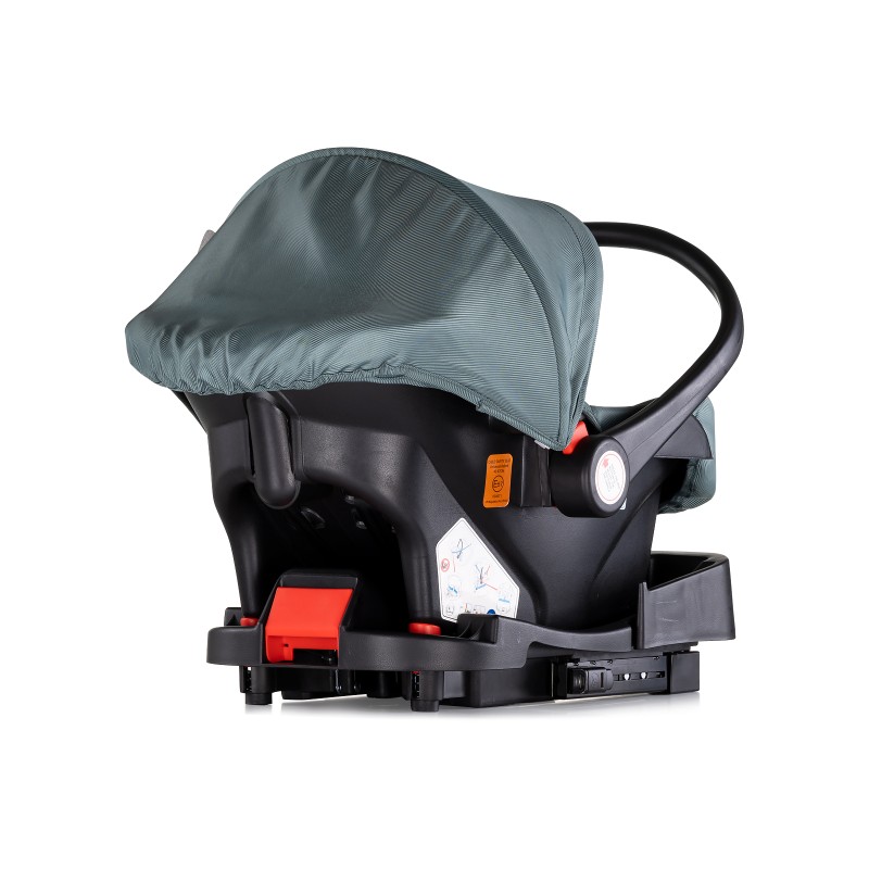 Car seat w/adaptors 40-87 cm AURA basil