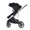 Baby transformable stroller AURA blackberry