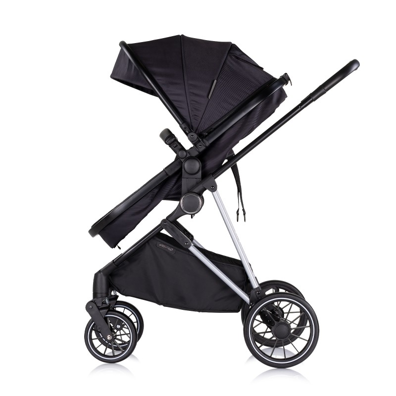 Baby transformable stroller AURA blackberry