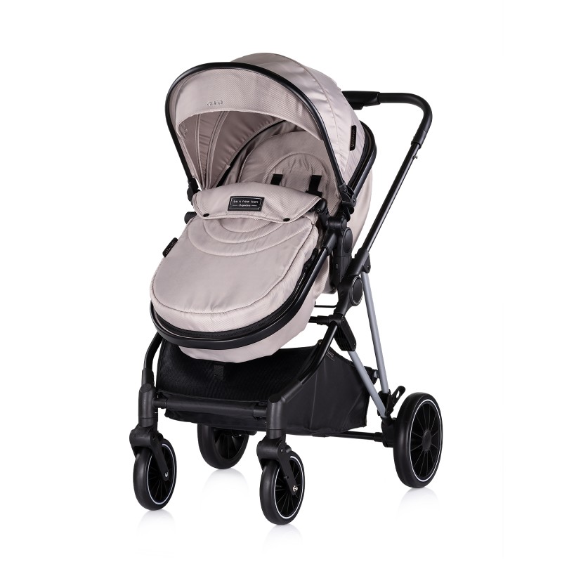Baby transformable stroller AURA tiramisu
