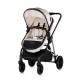 Baby transformable stroller AURA biscotta