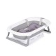 Folding bathtub Isla with bath net (81 cm)  - grey