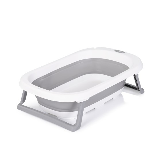 Folding bathtub Isla with bath net (81 cm)  - grey