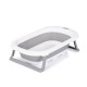 Folding bathtub Isla with bath net (81 cm)  - grey
