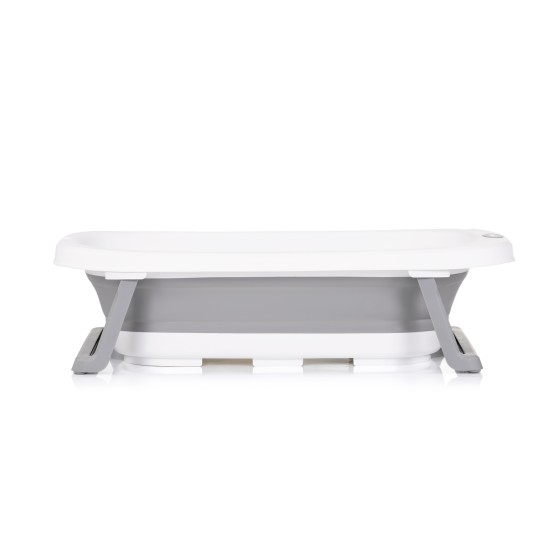 Folding bathtub Isla with bath net (81 cm)  - grey