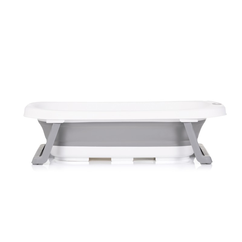 Folding bathtub Isla with bath net (81 cm)  - grey