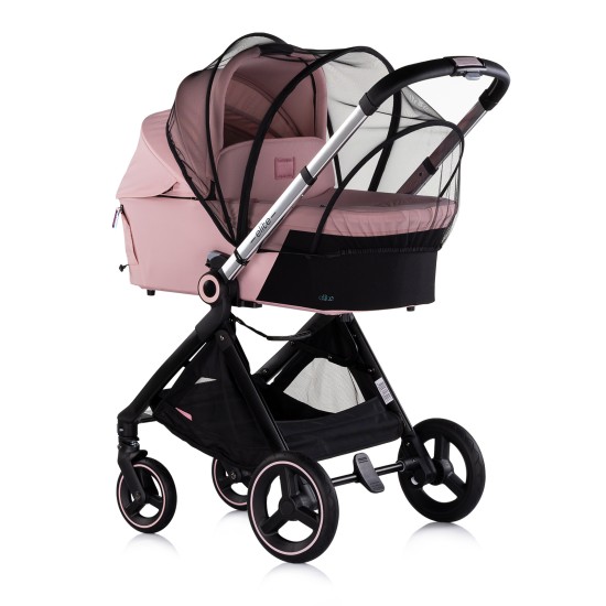 Πολυκαρότσι Μωρού 3 σε 1 έως 22 kg - Elite - pink marshmallow