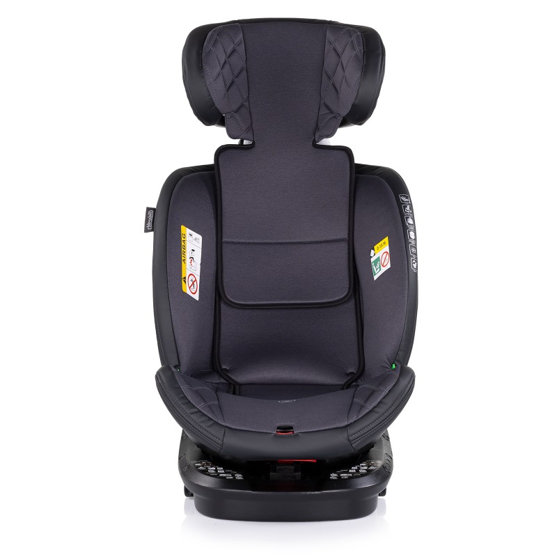 Παιδικό Κάθισμα Αυτοκινήτου I-SIZE 40-150 cm ISOFIX 360 - HYPNOTIC - anthracite