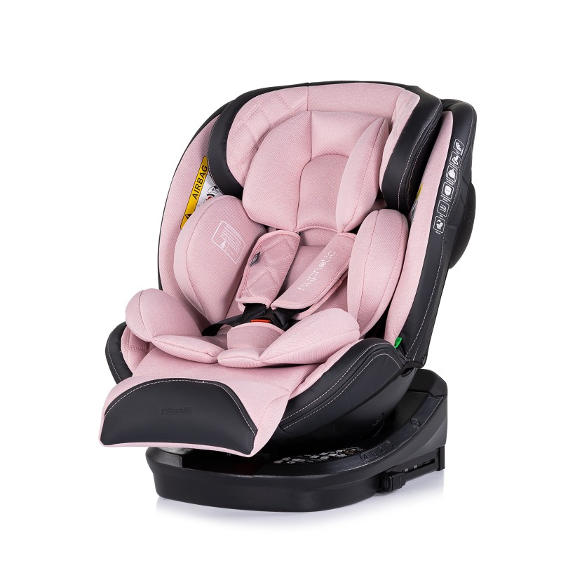 Παιδικό Κάθισμα Αυτοκινήτου I-SIZE 40-150 cm ISOFIX 360 - HYPNOTIC - pink marshmallow