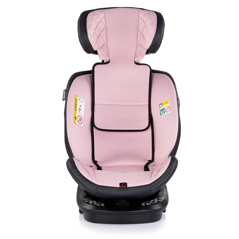 Παιδικό Κάθισμα Αυτοκινήτου I-SIZE 40-150 cm ISOFIX 360 - HYPNOTIC - pink marshmallow