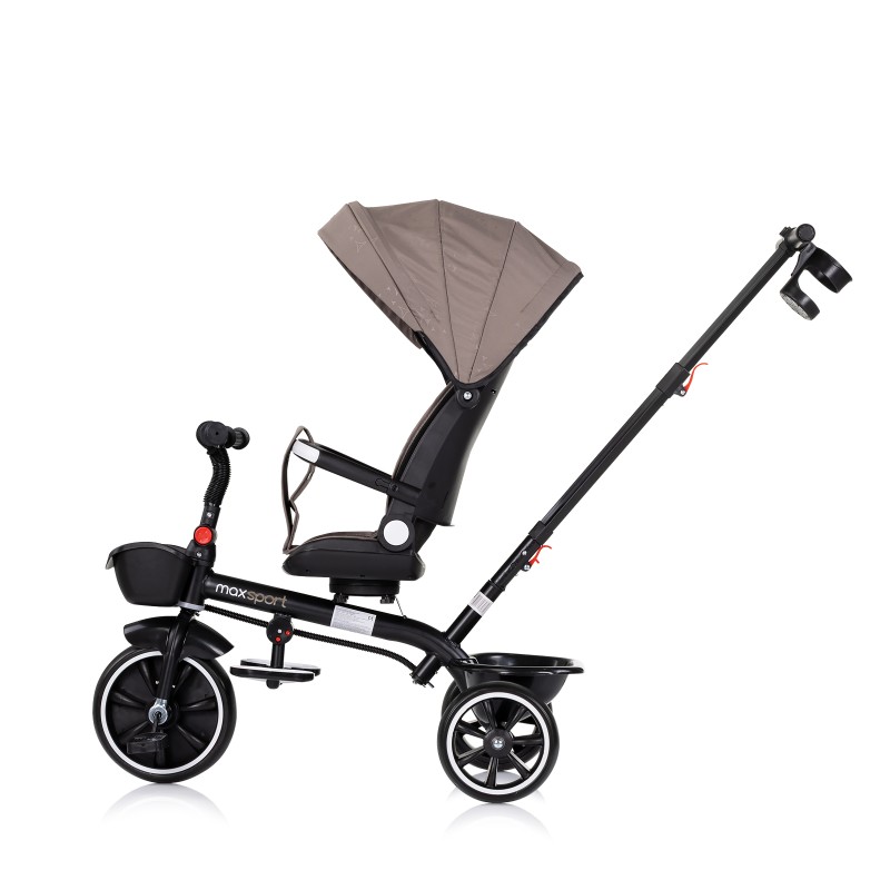 Tricycle with canopy Max Sport tiramisu