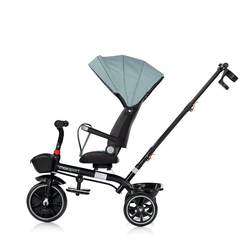 Tricycle with canopy Max Sport basil