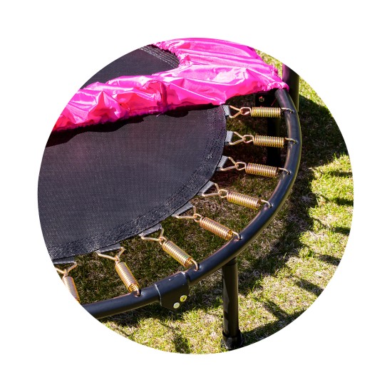 Trampoline Fit 94 cm. pink Trampoline Fit 94 cm. pink