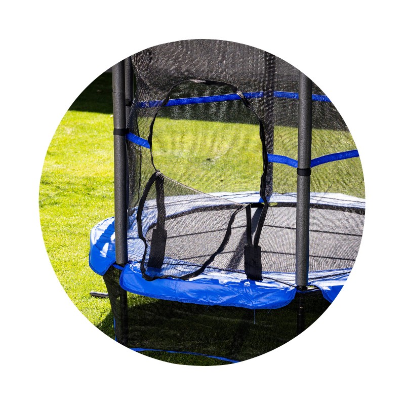 Childrens Trampoline Up & Down 130 cm, blue