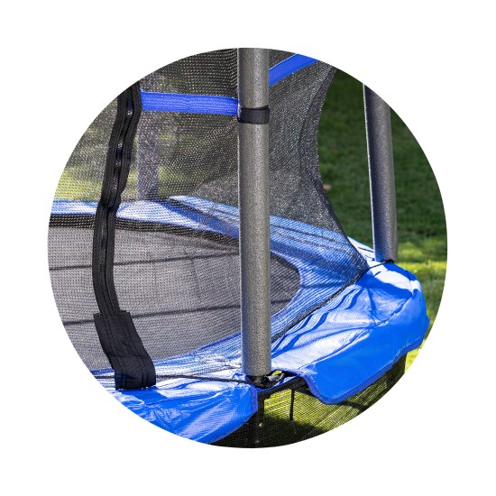Childrens Trampoline Up & Down 130 cm, blue Childrens Trampoline Up & Down 130 cm, blue