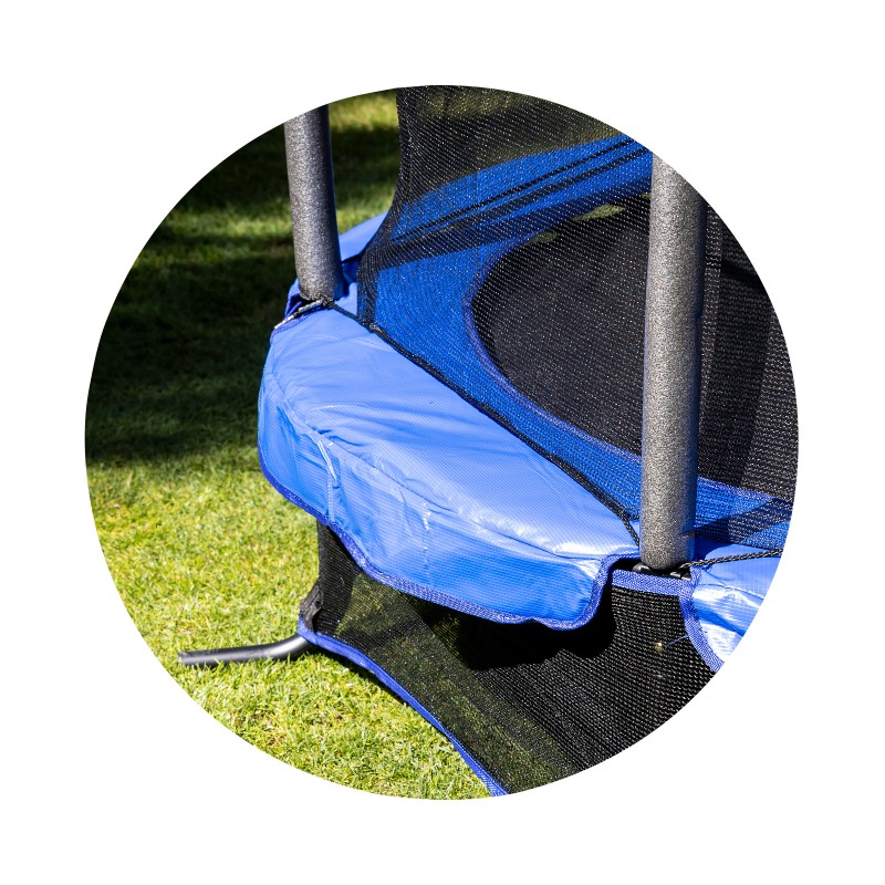 Childrens Trampoline Up & Down 130 cm, blue