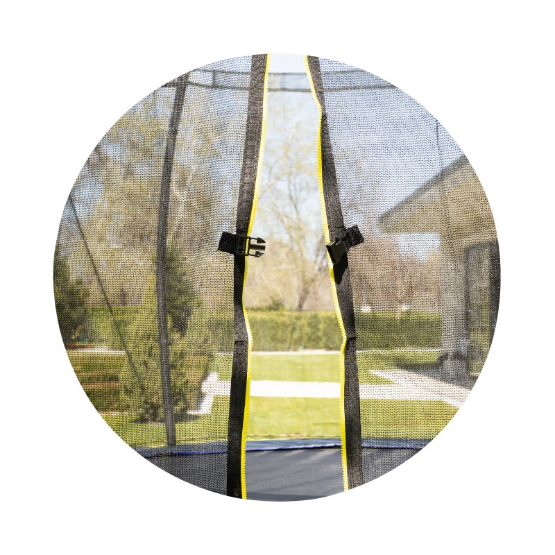 Large Trampoline Basketball 305 cm with Hoop and Ladder