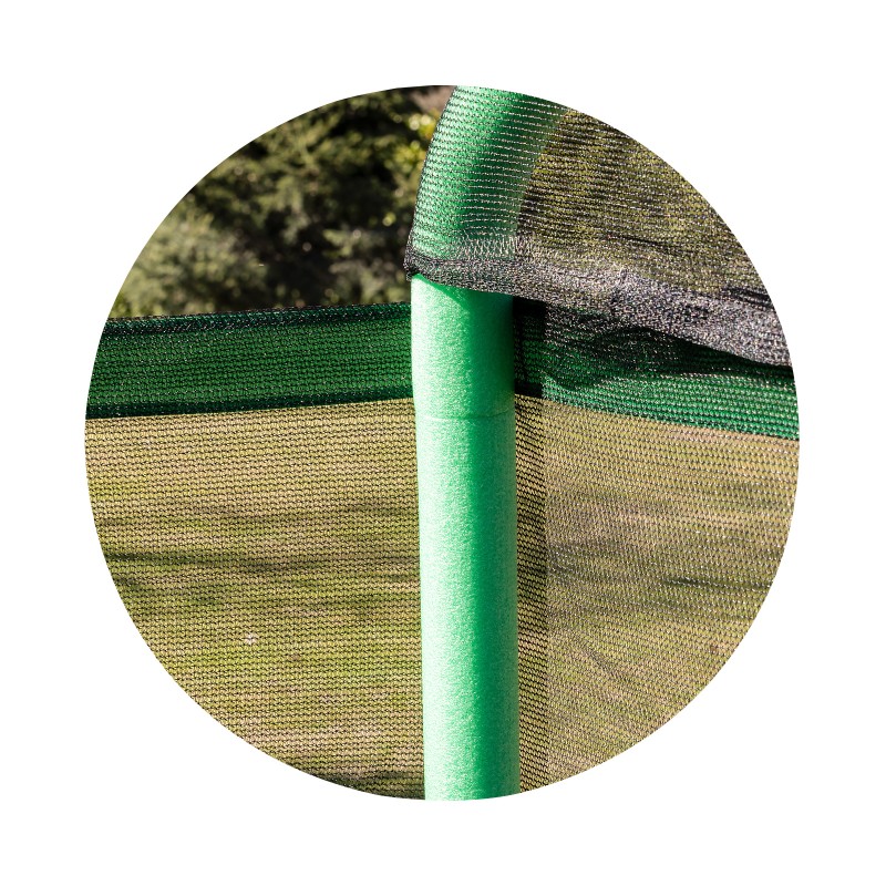Large Trampoline Party 215 cm, green