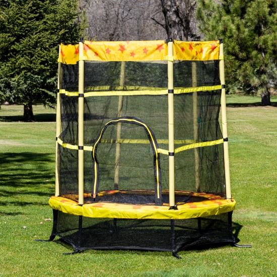 Childrens Trampoline Funny 140 cm. Childrens Trampoline Funny 140 cm.