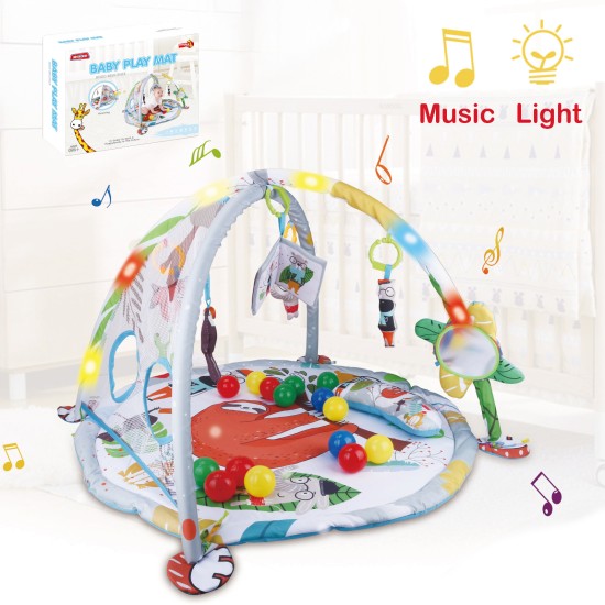 Activity playmat Jungle with music, light and balls