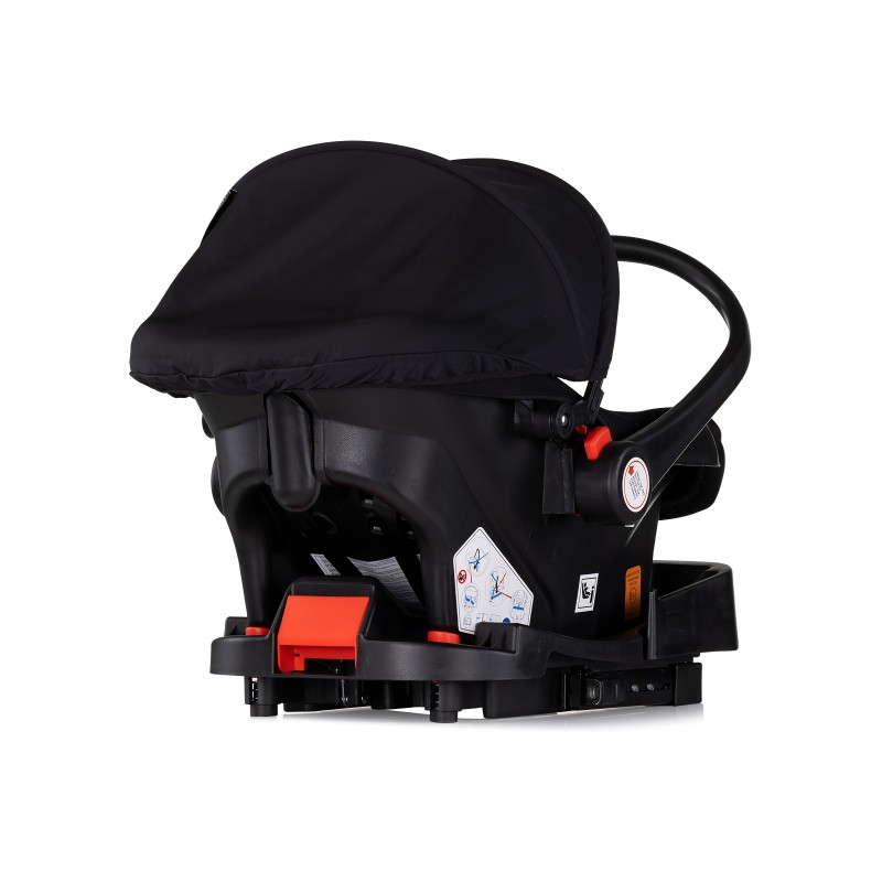 Κάθισμα Αυτοκινήτου με Αντάπτορες - 40-87 cm - VISTA - blackberry