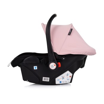 Κάθισμα Αυτοκινήτου με Αντάπτορες - 40-87 cm - VISTA - pink marshmallow