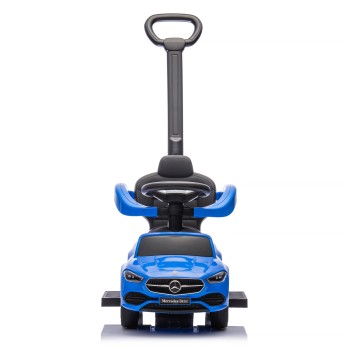 Ride on car with handle MERCEDES BENZ C-CLASS blue