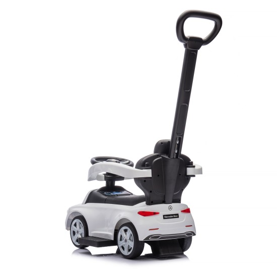 Ride on car with handle MERCEDES BENZ C-CLASS white
