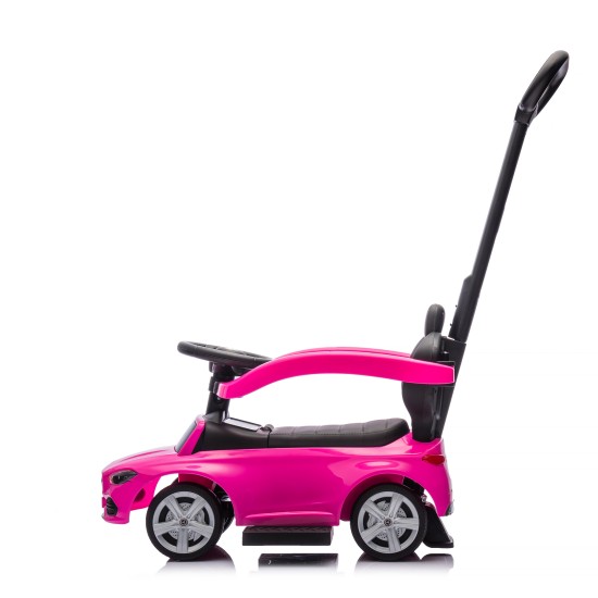 Ride on car with handle MERCEDES BENZ C-CLASS pink Ride on car with handle MERCEDES BENZ C-CLASS pink