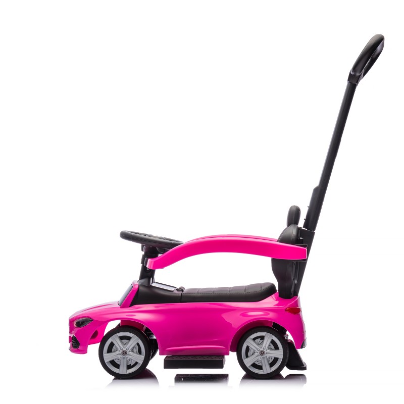 Ride on car with handle MERCEDES BENZ C-CLASS pink